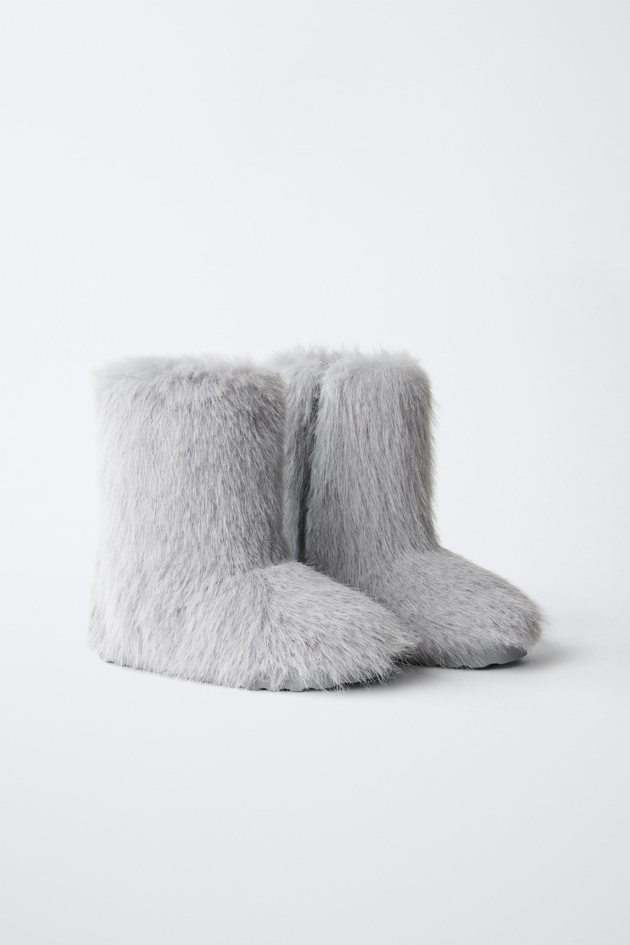 HAIRY SNOW BOOTS
